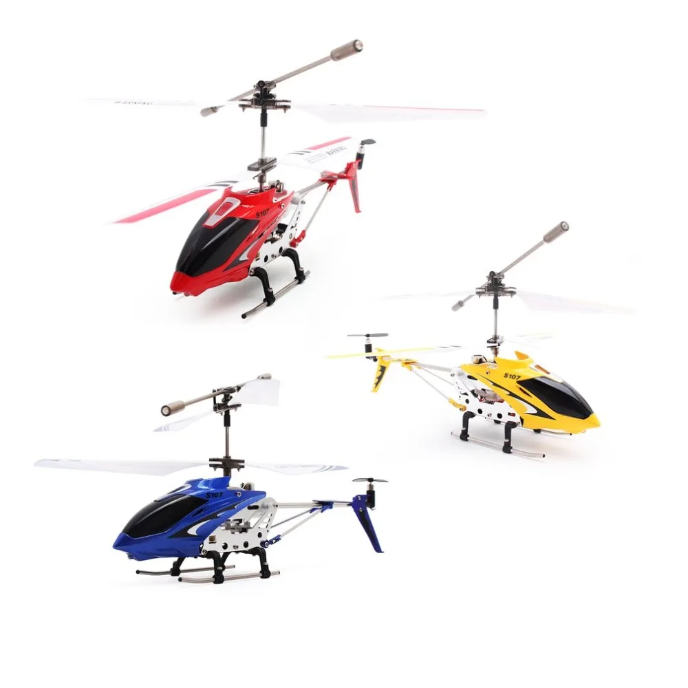 

RC Original Syma S107G Gyro Metal Infrared Radio 3CH Mini Helicopter RC Remote Control Flying Drone for Toys Gift Present RTF