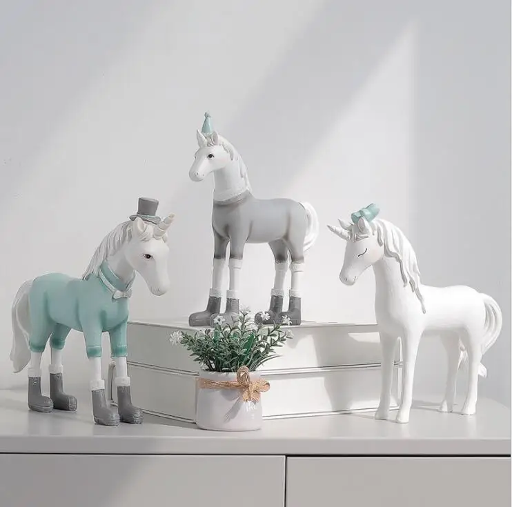 Buy Nordic Creative Horse Decoration Resin Horse Shape