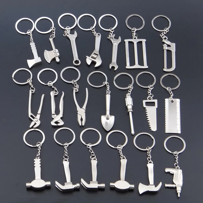 1 piece Zinc Alloy Silver Plated Changeable Spanner Keychain Fashion Wrench Tools Key Ring Jewelry Gifts New Design | Украшения и