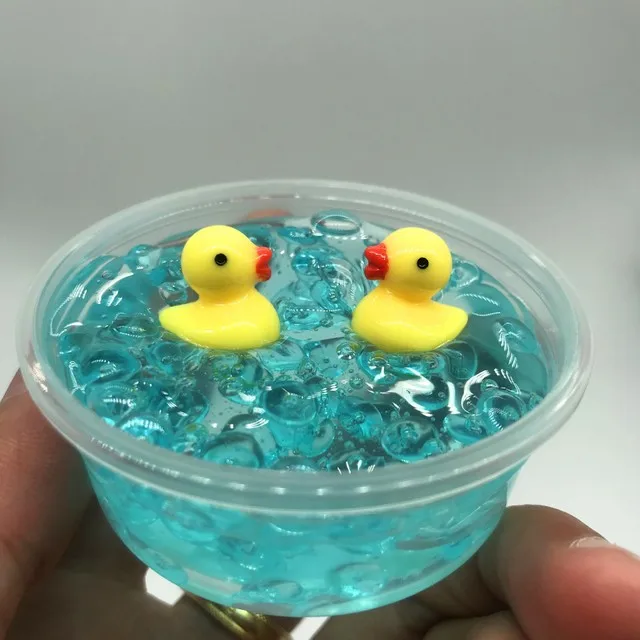 kawaii Transparent crystal clear slime mud ocean dolphin duck slime modeling clay polymer clay slime antistress toy for children kawaii Transparent crystal clear slime mud ocean dolphin duck slime modeling clay polymer clay slime antistress toy for children