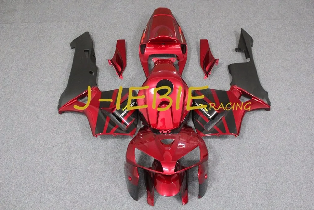 

Red dumb black Injection Fairing Body Work Frame Kit for HONDA CBR600RR CBR 600 CBR600 RR F5 2005 2006