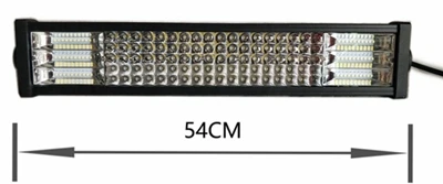 Yait 5 ряд Светодиодный светильник бар 450 Вт 24 дюйма светодиодный светильник баров комбо 12V 24V IP67 ATV внедорожник рабочий светильник для трактора, прицепа, грузовика - Цвет: 24inch 450w