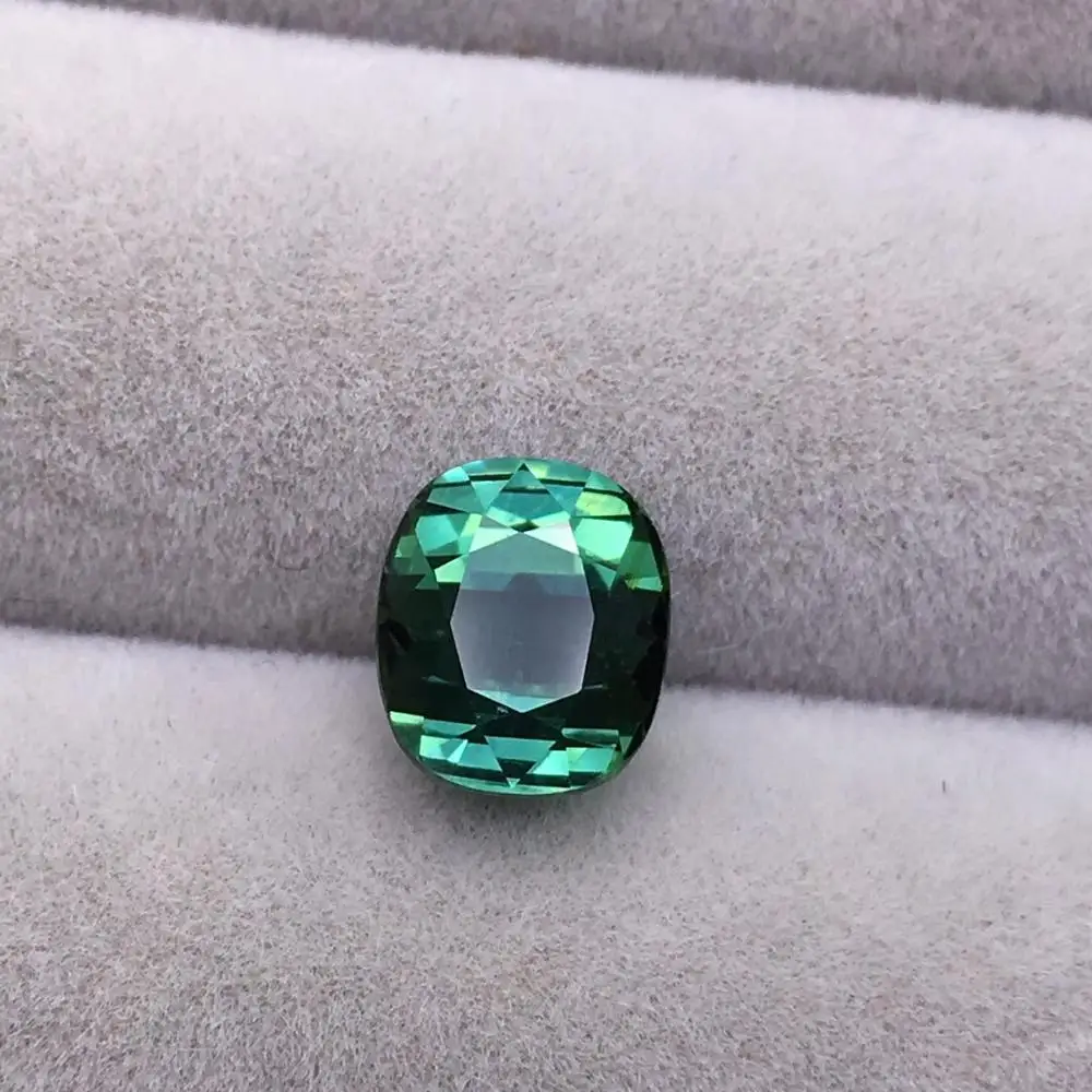 

Bluish Green Tourmaline Natural 2.1t Bluish Green Tourmaline Loose Gemstones Loose Stones for Necklace Making for Jewelry Making