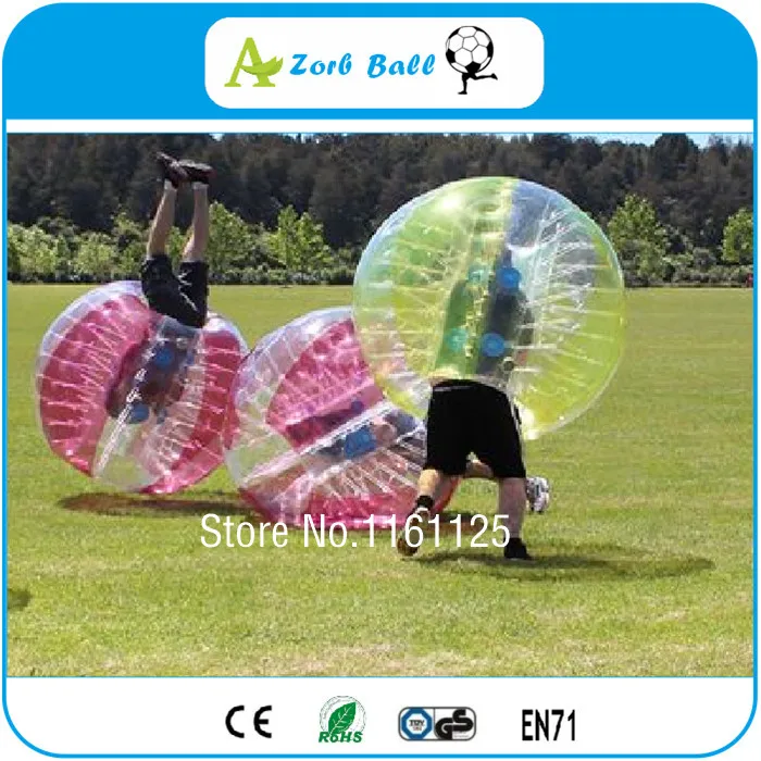Free Shipping TPU 1.5m Bubble Soccer For Team Building Party Inflatable bubble football Human hamster ball Body Zorb Sale | Игрушки и
