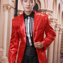 S-6XL Men'sfashion одежда мужской свадебное платье формальное платье костюм с блестками мужской для певицы для сцены костюмы