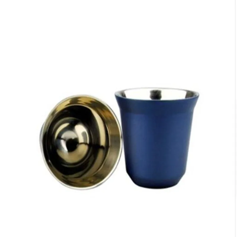 Набор из 2 предметов Nespresso Concentrat Espresso Итальянский кофе нержавеющей стали Nescafe