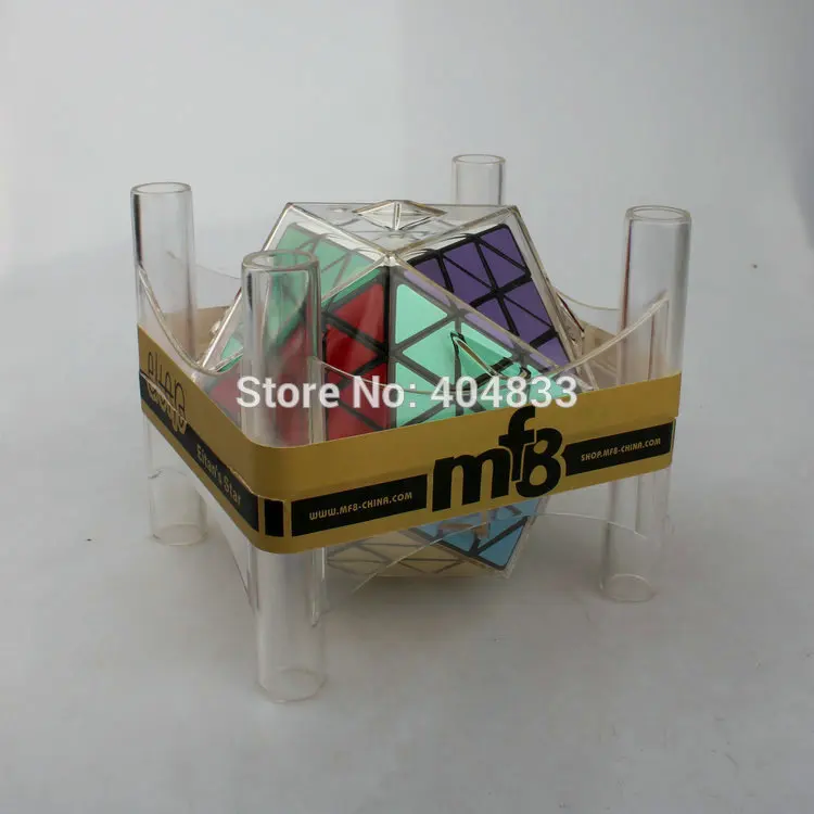 MF8 &amp Oskar ICOSAIX III II Eitan's Star Black/Primary Cubo Magico Toy Cube Twist головоломка игрушка для детей