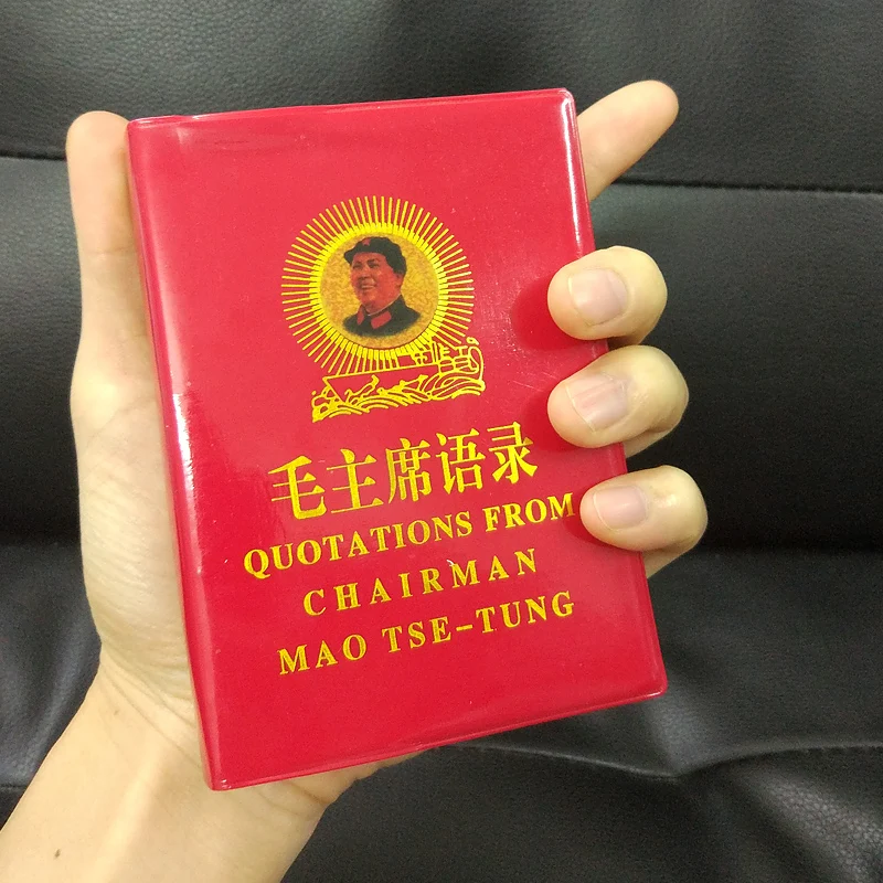 Quotations From Chairman Mao Tse-tung Chinese/english Book For Adults Artbook Mini The Little Red Art Book Story Books 398 Page - Philosophy - AliExpress