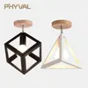 LED Ceiling Light American Loft Corridor Balcony Room Ceiling Lamp Nordic Simple Lights Indoor Lighting Fixture Square lamps E27 ► Photo 3/6