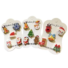 

Christmas cute cartoon brooch simple hundred matching decorative sweater pin high quality personalized jewelry