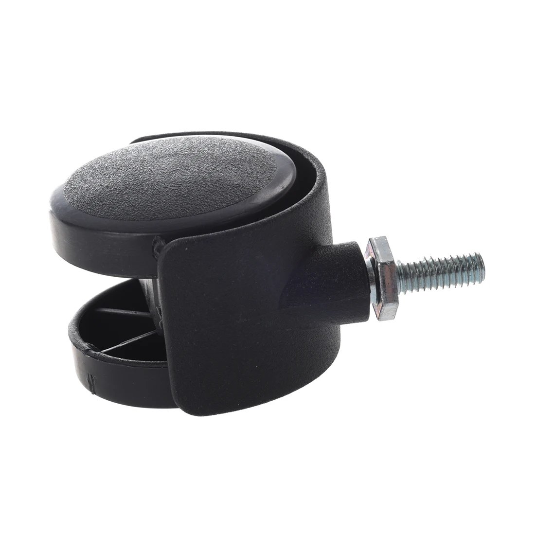 Casters 6mm Threaded Stem 40mm Dual Wheel Rotatable Caster Black Stable Casters 6mm Threaded Stem 40mm Dual Wheel Rotatable Caster Black Stable