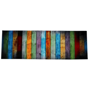 

Bathroom Rugs And Mats, Colorful Striped Patterns And Non-Slip Absorbent Bathroom Kitchen Floor Mat Carpet