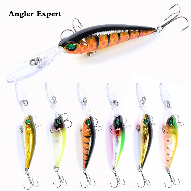 6 шт. 9 4 см/6 2 г воблер приманка для рыбалки карандаш Crankbait Leurre Peche Bass искусственная