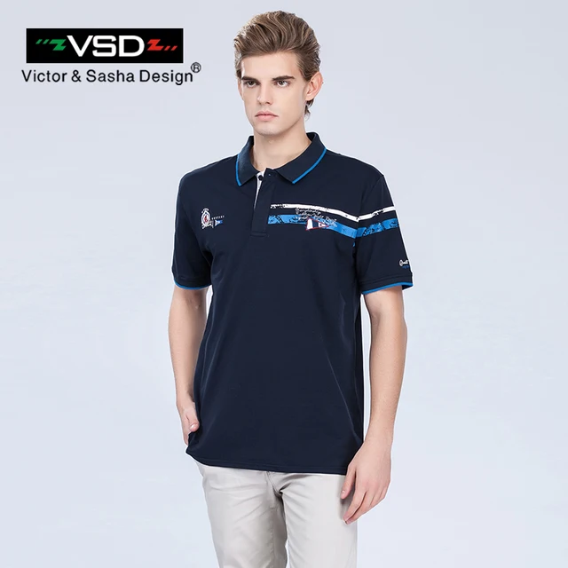VSD 2017 Лето Большой Размер Хлопок Ralphmen Coccodril Camisa Поло Рубашки Мужчины С Коротким Рукавом Дышащий Известный Бренд мужская Homme Y680