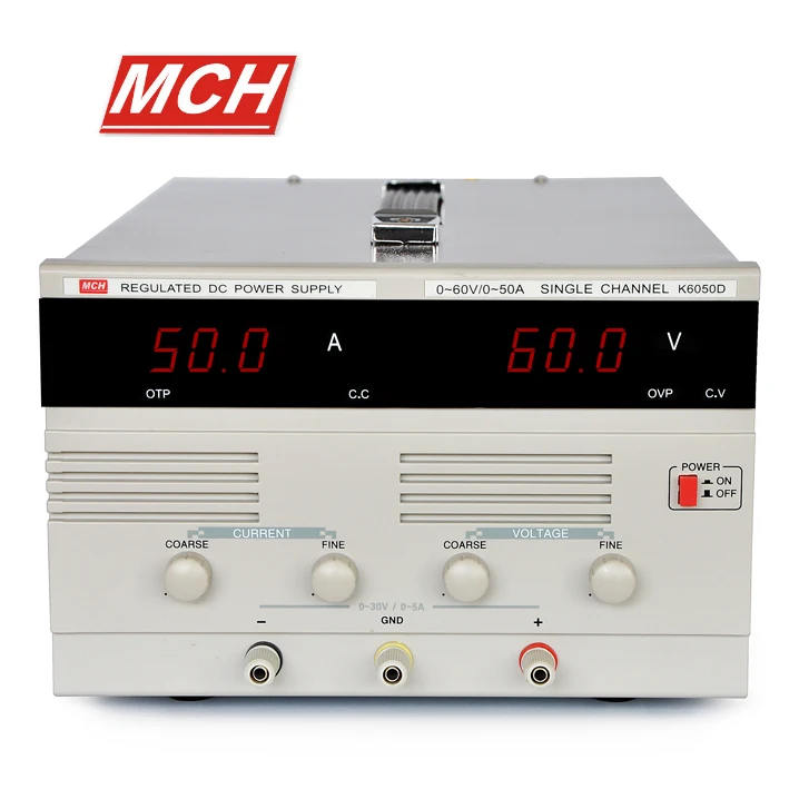 MCH K6050D DC power supply adjustable digital 30V60V50A maintenance of high-power battery test | Обустройство дома