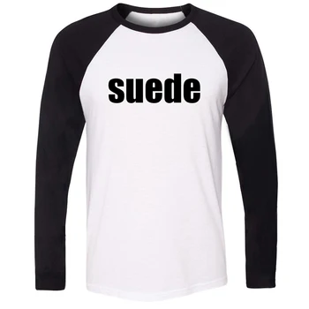 

Suede Rock Band Brett Anderson Richard Oakes Mat Osman Simon Gilbert Neil Codling men Long Sleeve Graphic Tee Tops Fans Party