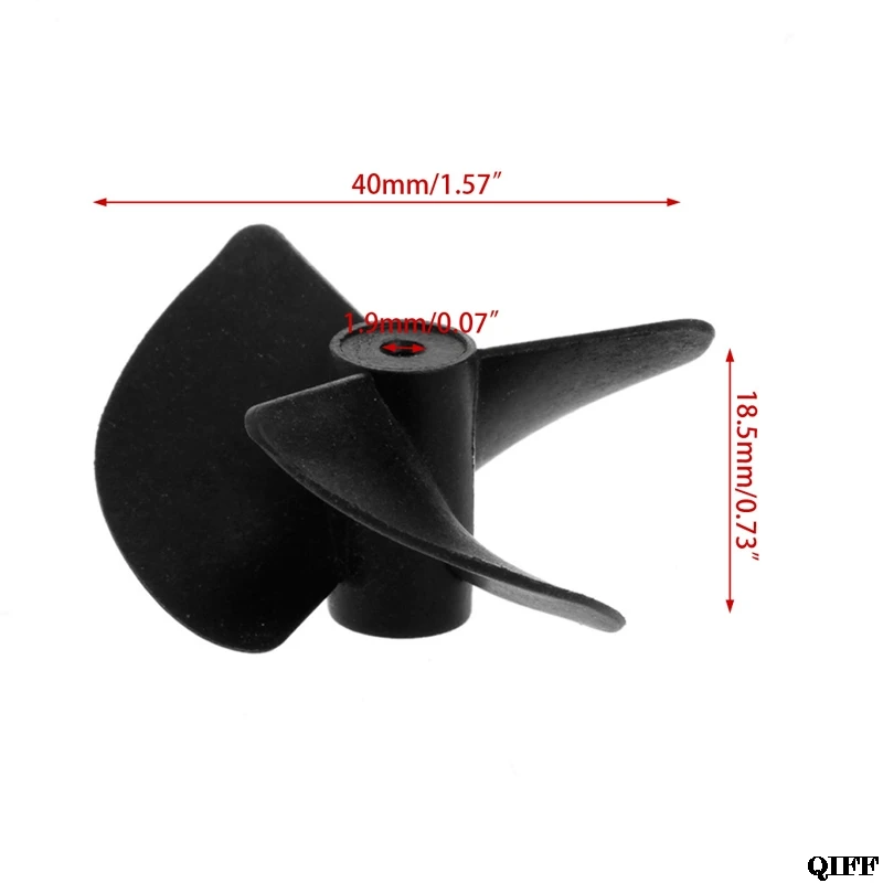 

Drop Ship&Wholesale Plastic 3-Vane Propeller Paddle 40mm Diameter DIY RC Model Toy Marine Boat Mar28