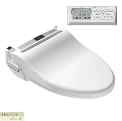 CLEAN SENSE BIDET ELONGATED 1500R-EW Electronic Toilet Seat w/Remote Air Dry New