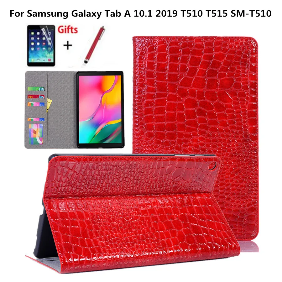 Чехол для Samsung Galaxy Tab A 10 1 2019 дюйма T510 T515 Обложка чехол планшета с карманом карты