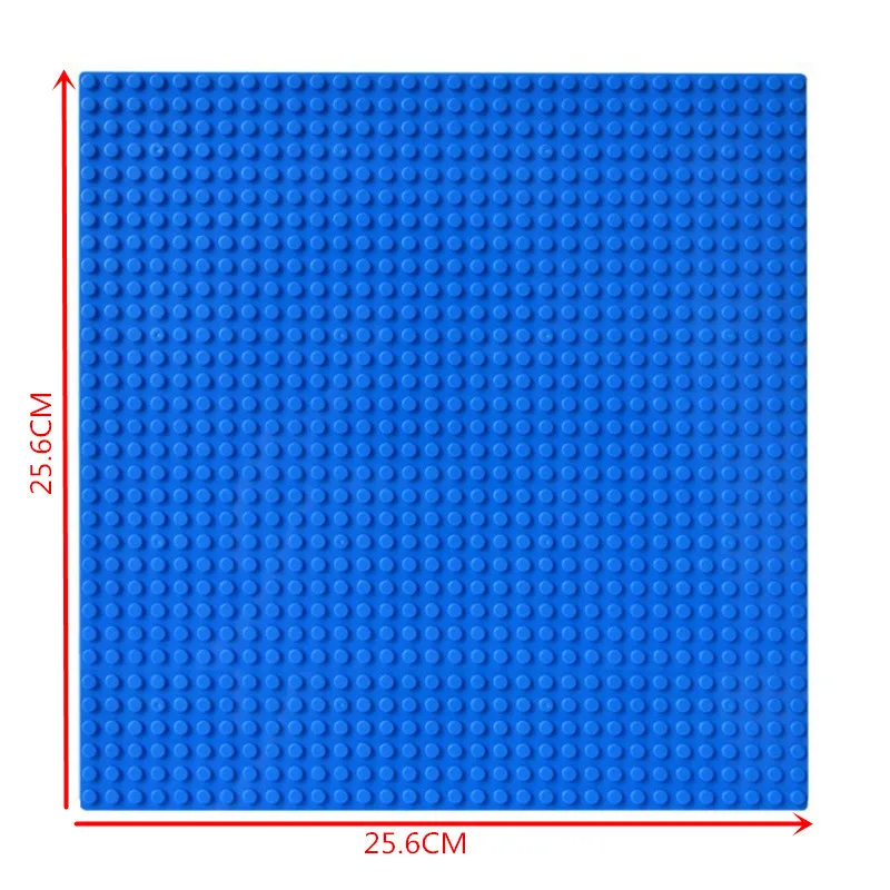 Высококачественная 32*32 точечная Базовая плита основание для маленьких кирпичей строительные блоки игрушка совместима с крупными брендами - Цвет: Blue