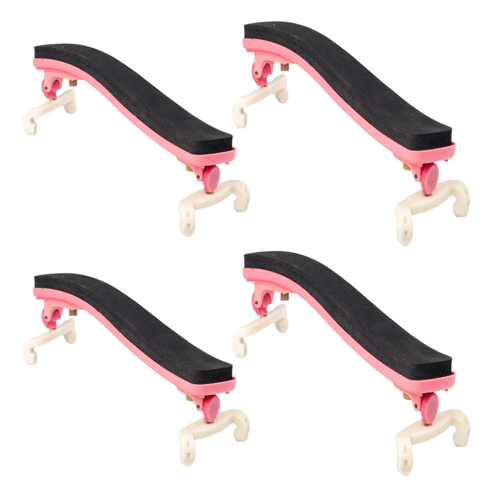 4PCS 4/4 Violin Shoulder Pads Children Violin Shoulder Rest Plastic