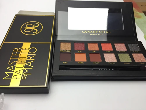 Новинка Anastasia makeup RIVIERA палитра Beverlying Hills Пудра Набор свечения контурный хайлайтер палитра пудра для лица бровей - Цвет: Цвет: желтый