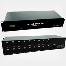 Artnet для DMX Node VENUS 16; artnet вход; 16x512 DMX512 выходной сигнал; с RJ45, RJ45 выход, нет необходимости переключатель