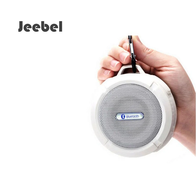 

Jeebel Shower Speaker Waterproof Stereo Wireless Bluetooth Speaker with Hands-free Call For Laptop Smart phone MP3 Music Outdoor