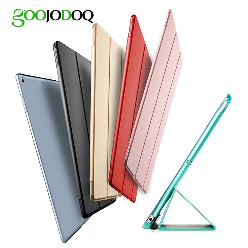 Умный чехол для iPad Pro 10 5 2017 искусственная кожа + прозрачный ПК Жесткий накладка Apple