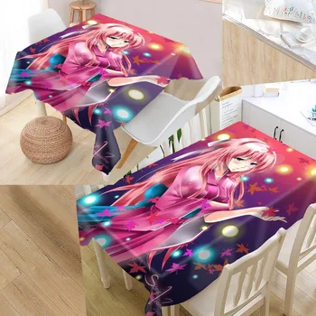 

Best Custom Megurine Luka Table Cloth Rectangular Oxford Print Waterproof Oilproof Square Table Cover Party Tablecloth