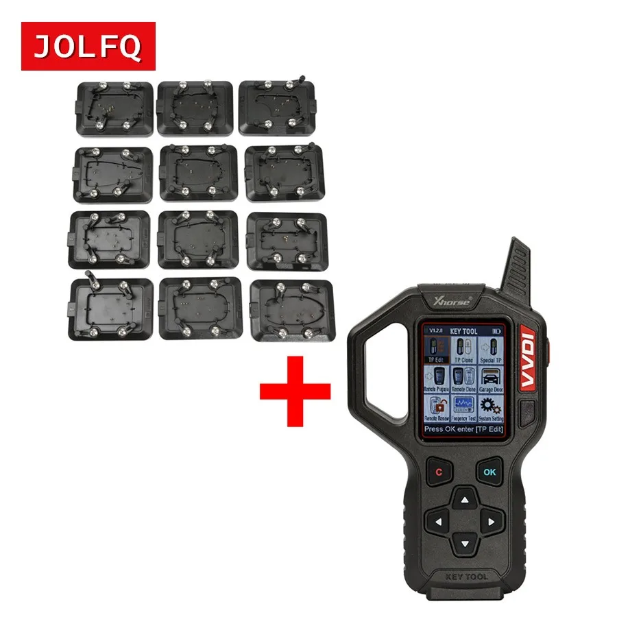 

Original V2.3.9 Xhorse VVDI Key Tool Remote Key Programmer With Full Set 12pcs EEPROM Adapter VVDI Key Tool Renew Adapter