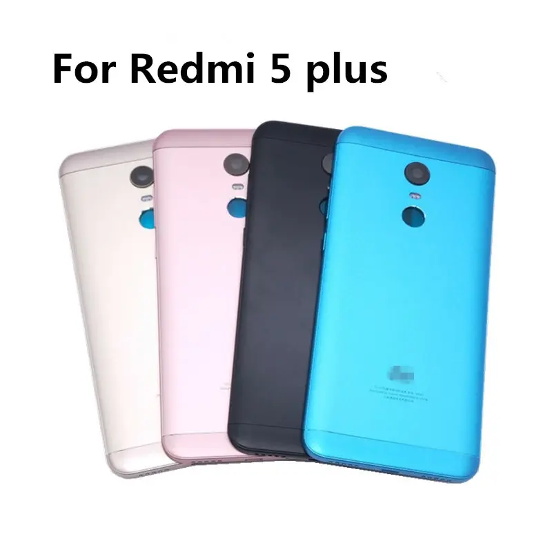 Для Xiaomi Redmi 5 plus Задняя крышка батареи Корпус чехол + Кнопки громкости питания для