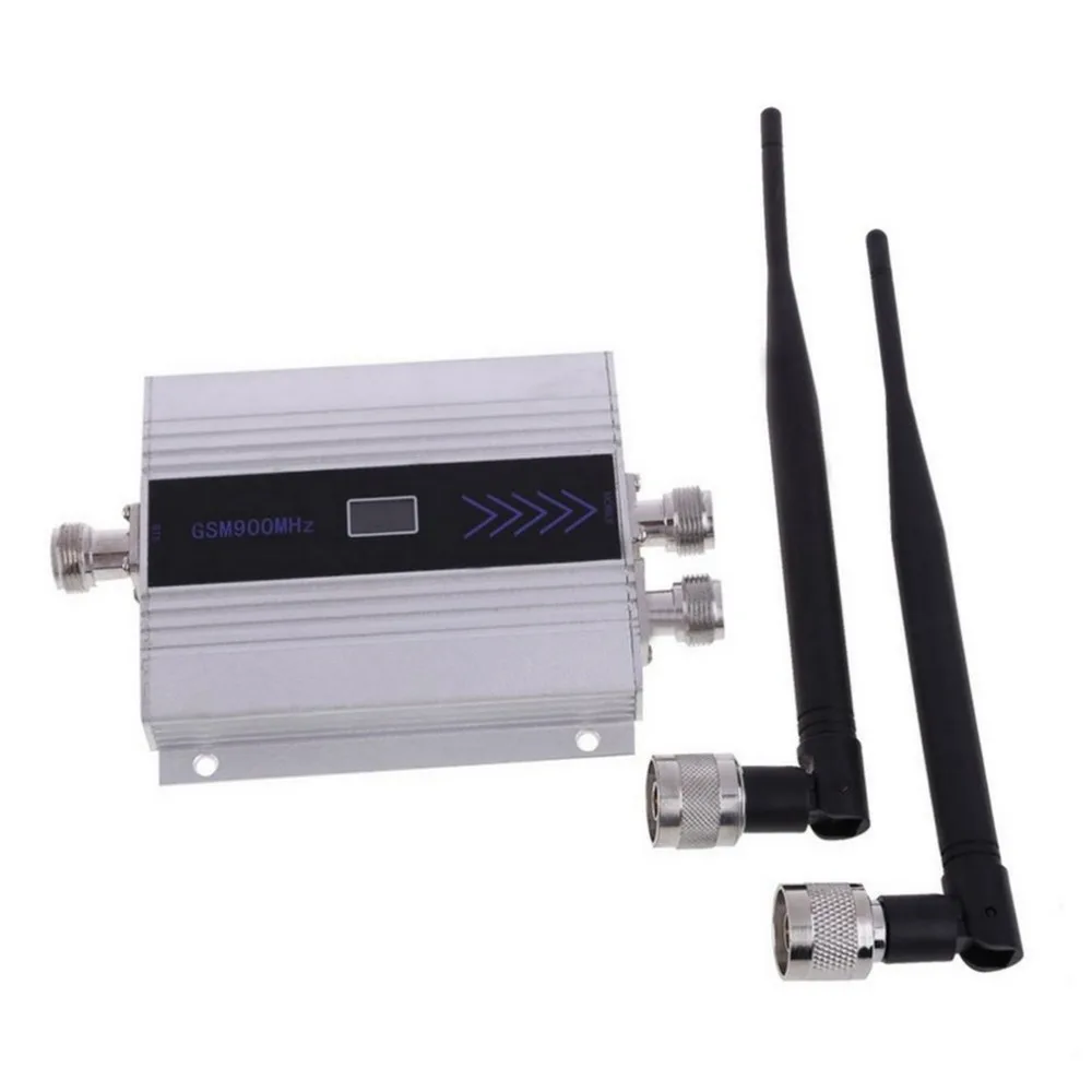 LCD GSM مكرر 900 ميجا هرتز هاتف محمول إشارة الداعم مكبر للصوت + ياغي هوائي الاتحاد الأوروبي المقبس مكرر إشارة الهاتف الداعم مكبر للصوت