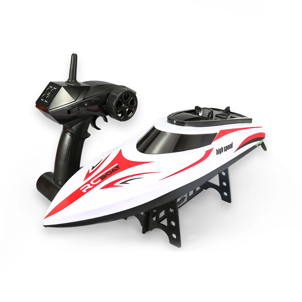H830 2.4 GHz RC سباق قارب 25 KM/h عالية السرعة الذاتي المقوم مياه التبريد نظام التحكم عن بعد زورق سريع