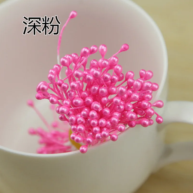 Искусственное Моделирование цветок ядро Stamen DIY Сахарная паста Пион цветок лепесток Моделирование инструмент для помадки украшения торта Плесень инструмент - Цвет: hot pink