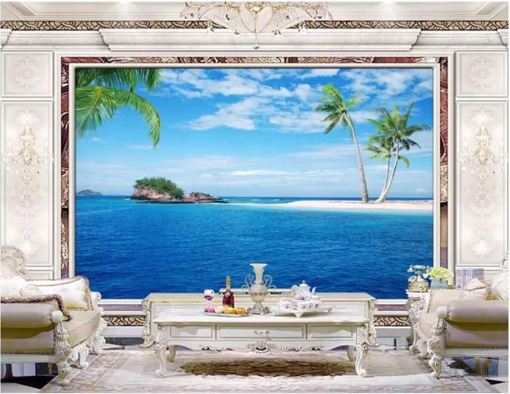 Us 15 65 49 Off Kustom Foto 3d Dekorasi Kamar Wallpaper Gambar Pantai Dengan Pemandangan Laut Lukisan 3d Dinding Mural Wallpaper Untuk Dinding 3 Us 15 65 49 Off Kustom Foto 3d Dekorasi Kamar Wallpaper Gambar Pantai Dengan Pemandangan Laut Lukisan 3d Dinding Mural Wallpaper Untuk Dinding 3