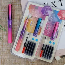1 комплект градиентный набор авторучек с волшебным наконечником ручки 0,38 мм чернильная ручка сумка волшебная ручка