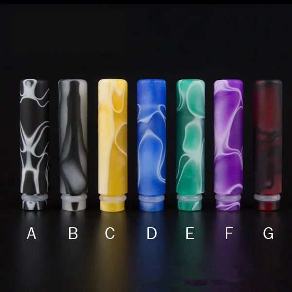 510 Drip Tips long drip tip 45mm 7 Colors Acrylic long