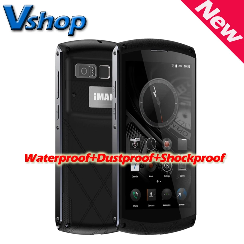 Original iMAN Victor 4G LTE Waterproof Mobile Phone Android 6 0 MT6755 8 Core 2 0GHz