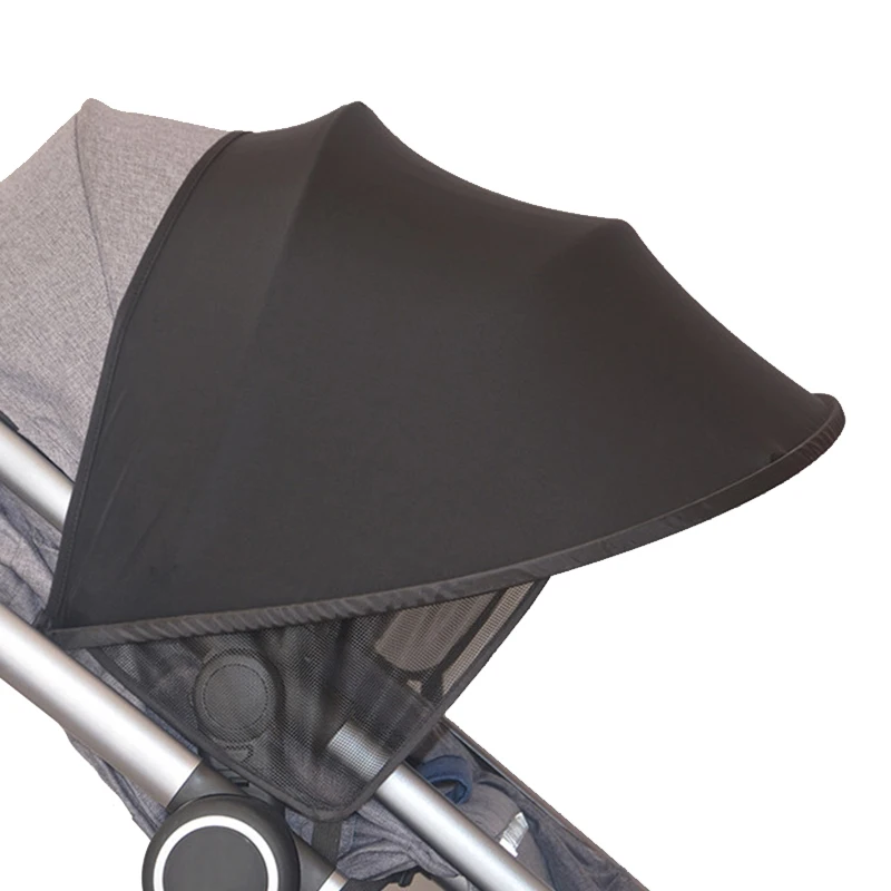 Baby Stroller Sun Visor Carriage Sun Shade Canopy Cover for Prams Stroller Accessories Car Seat Buggy Pushchair Cap Cart Awnings baby trend expedition double jogger stroller accessories	