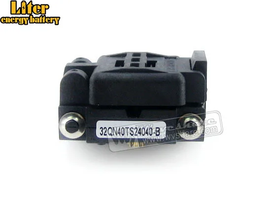 Тестовый адаптер Plastronics IC 32QN40TS24040 шаг 0 4 мм упаковка посылка fn32 MLP32 MLF32 | Компьютеры