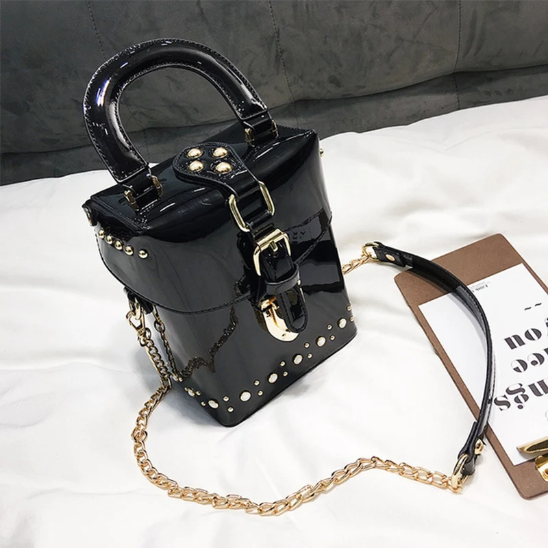 

LJL-Diamond Box Handbags Mini Crossbody Bag For Women Messenger Bags