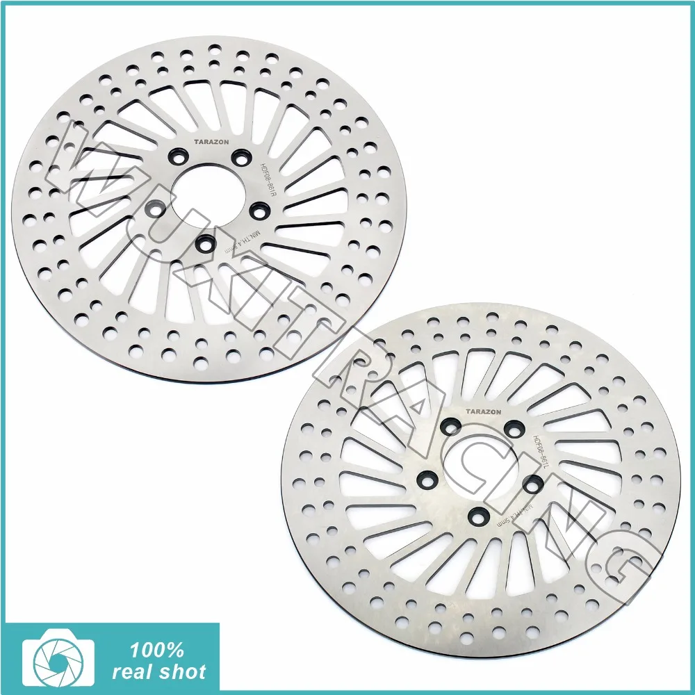11.8" Front Rear Brake Discs Rotors for Touring Tri Glide Ultra Classic