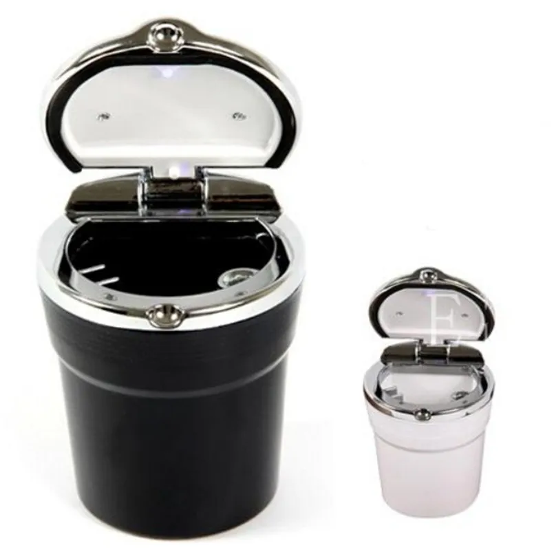 Free shipping Car Styling Car Cigarette ashtray with LED font b lamp b font For Ford