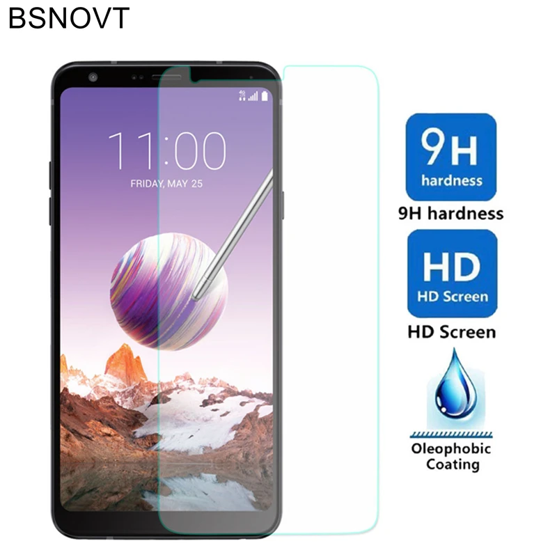 

2PCS Screen Protector Glass For LG Stylo 4 Tempered Glass For LG Stylo 4 Glass Anti Scratch Film For LG Stylo 4 Q710 Phone Glass