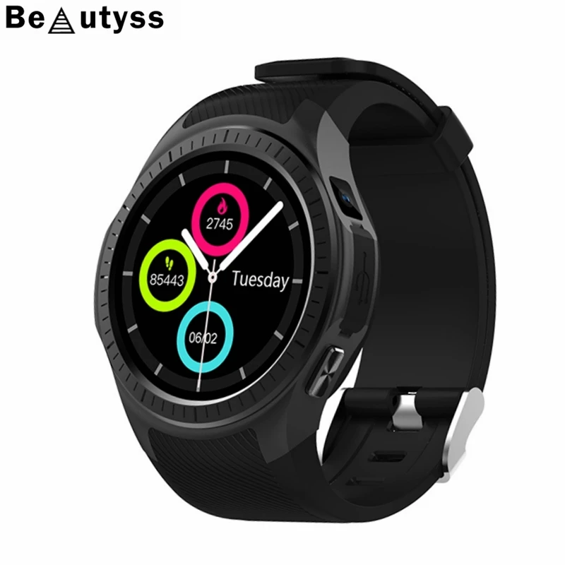 

Beautyss F1 Smart Watch Support SIM & Bluetooth Phone GPS Smartwatch Phone Men Women IP67 Waterproof Heart Rate Monitor Clock