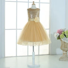 Новинка года реальные для девочек в цветочек платья с цветком Свадебная вечеринка платье Причастие Праздничное платье для маленьких девочек Дети/детское платье