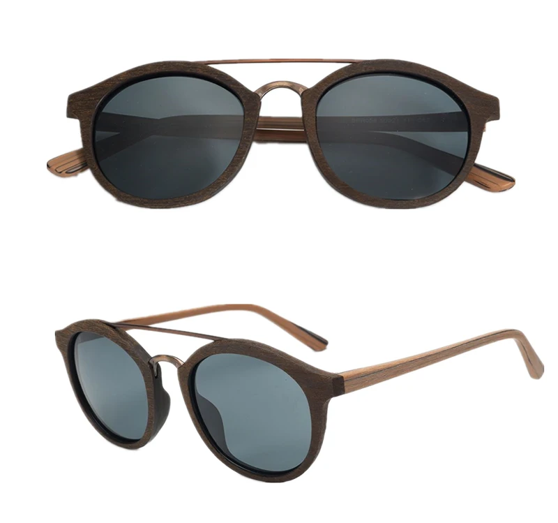 Ретро стиль, деревянные солнцезащитные очки, мужские, ацетатные, Oculos De Sol Feminino De Marca, тренд, брендовые, для женщин, на заказ, 98 - Цвет линз: C62 BLACK