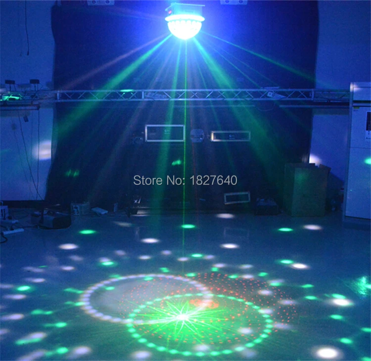 Новое поступление светодиодный хрустальный лазерный магический шар светильник KTV комнатный светильник s лазерный вращающийся бар сценическое освещение