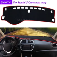 Per Suzuki S-Cross 2014-2017 Cruscotto Zerbino Interni di Protezione Pad Photophobism Ombra Cuscino Car Styling Accessori Auto